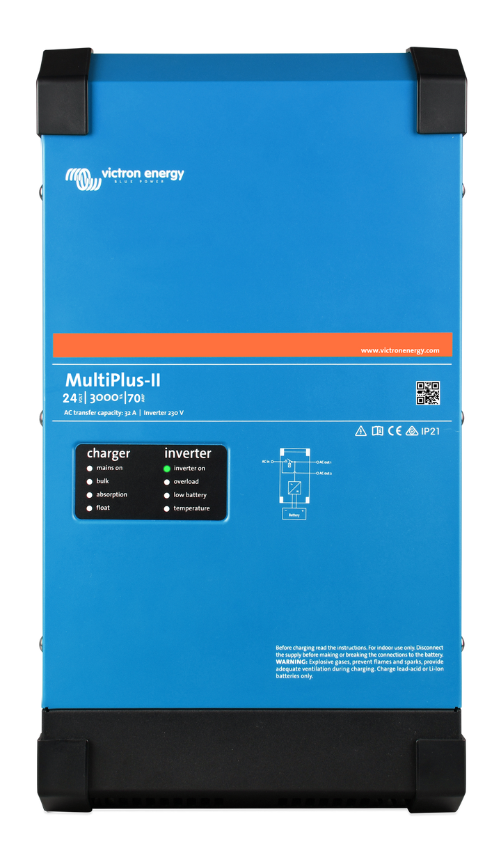 Victron Energy MultiPlus-II 24/3000/70-32 GX inverter caricabatterie 24V 3000VA 70A