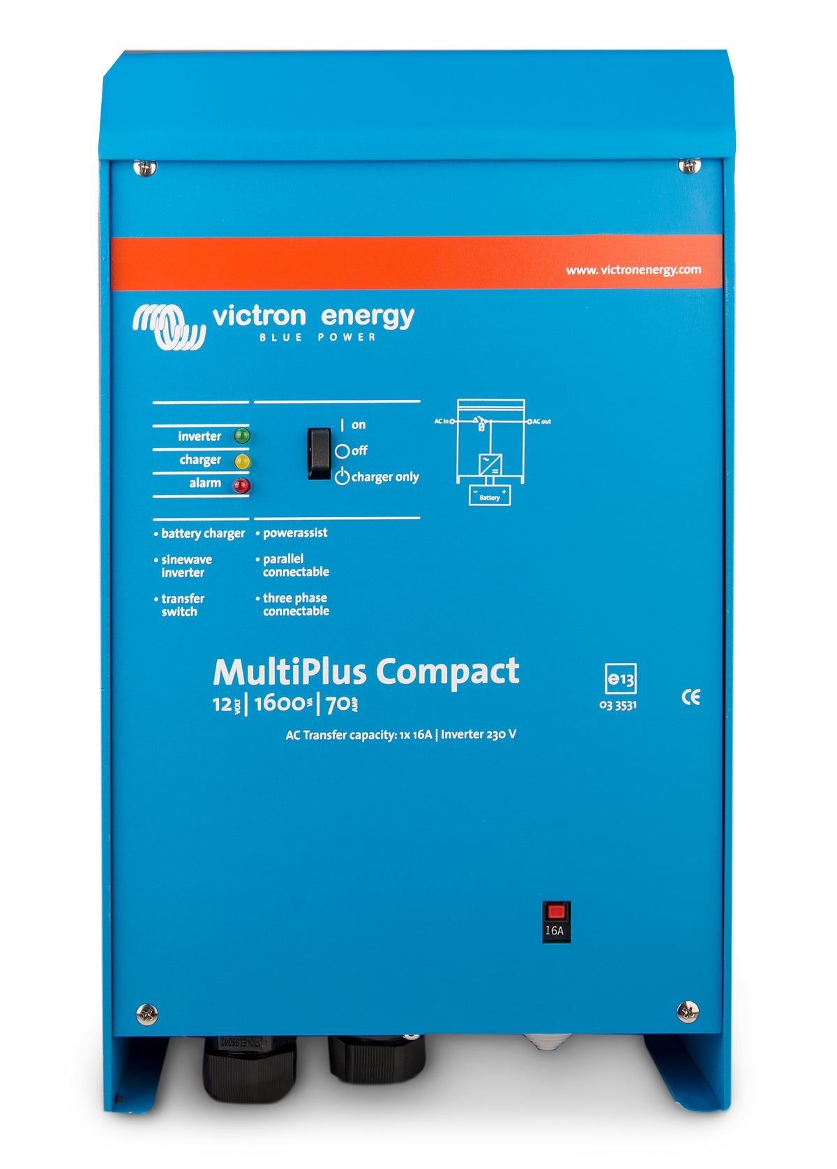 Victron Energy MultiPlus C 12/800/35-16 inverter caricabatterie 12V 800VA 35A
