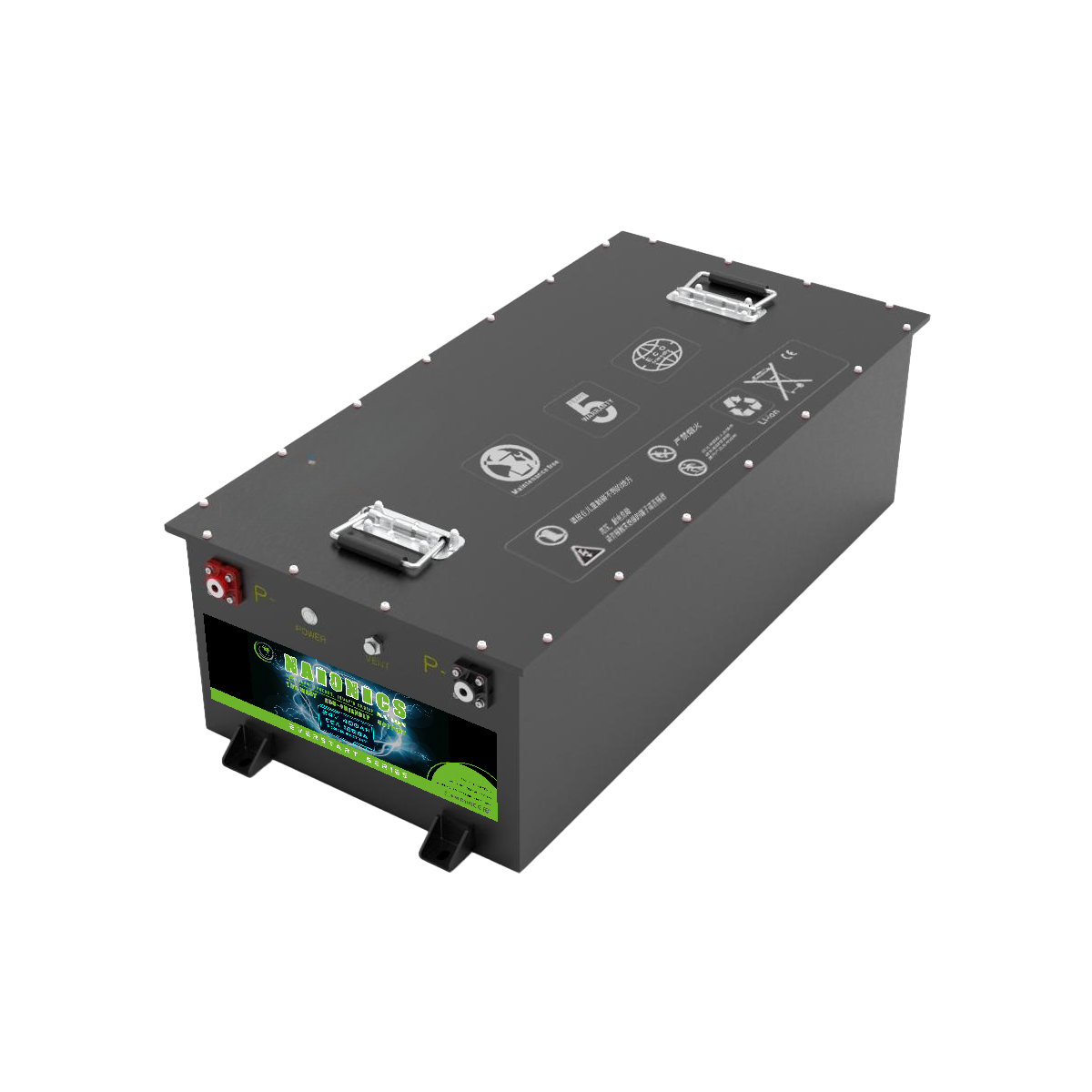 Naionics 24V 400Ah 1200 CCA - Batteria al Sodio per avviamento Auto EverStart Series NA2440001SN