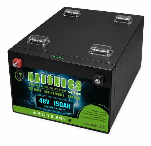 Naionics 48V 150Ah Bluetooth - Batteria al Sodio deep cycle Horizon Series NA4815001H