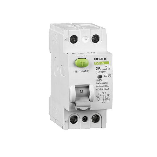 Differenziale Puro Noark 108354 Ex9L-N 2P 40 A 100 mA Tipo A