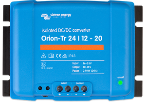 Victron Energy Orion-Tr 24/12-20A isolato convertitore DC-DC 24V-12V 240W
