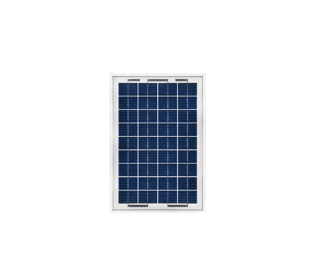 Pannello solare 10W policristallino 12V per camper barche off-grid
