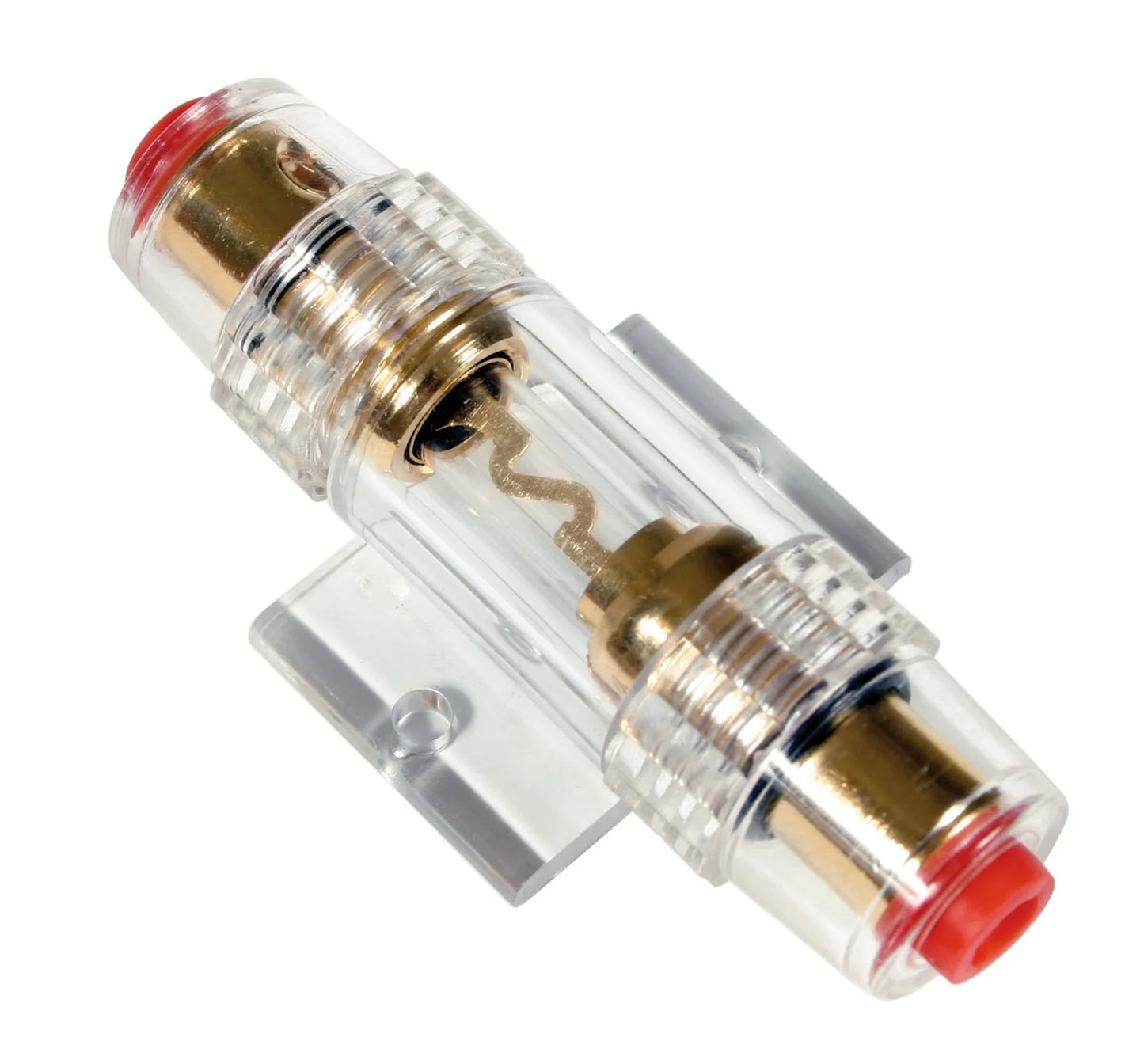 Fusibile Portafusibili AGU 12V-32V 10A 15A 20A 25A in vetro laminato oro
