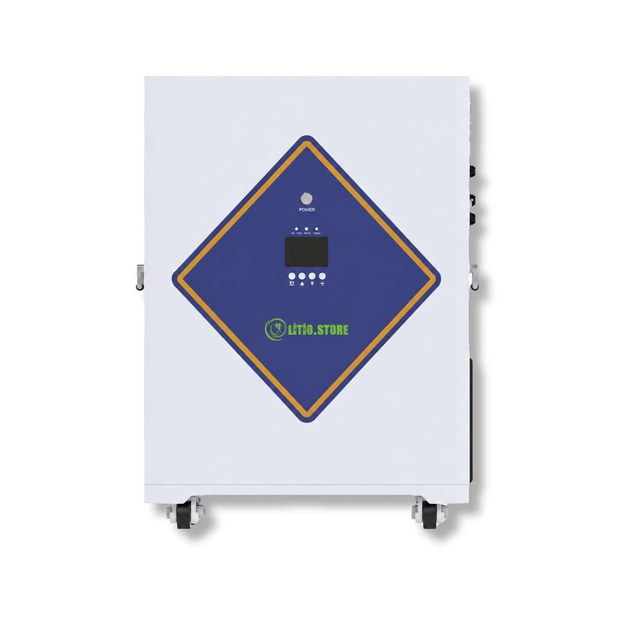 Power Station Batteria 16kWh Inverter 12kW 2x MPPT 9+9 18kW 90-450V accumulo industriale casa Off-Grid LS-PS16W12K
