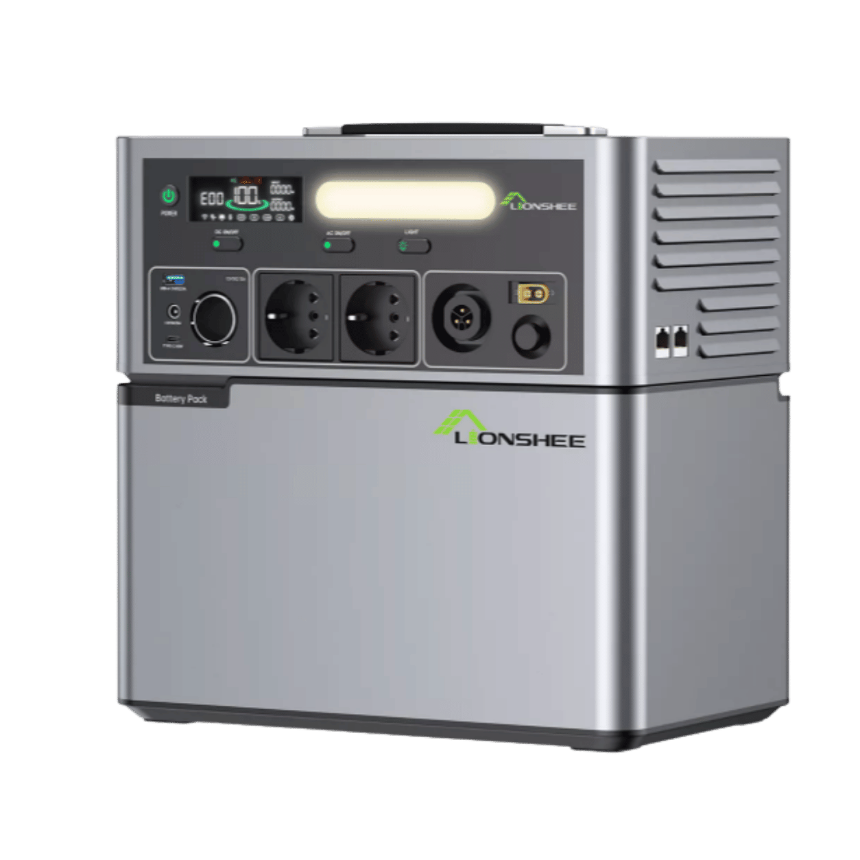 Power station 2500W con batteria espandibile 1024-6144Wh 1kWh-6kWh litio generatore solare portatile