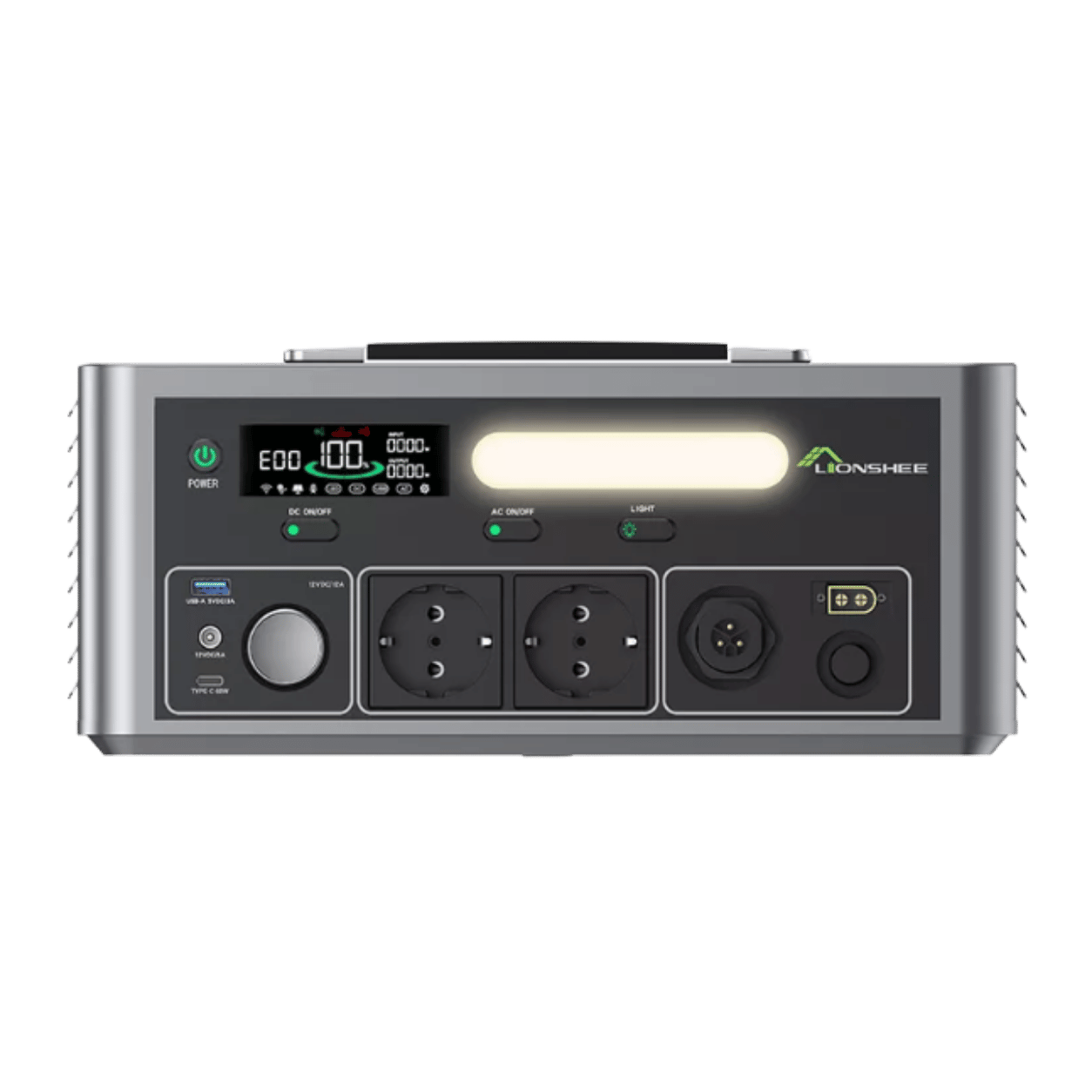 Power station 2500W con batteria espandibile 1024-6144Wh 1kWh-6kWh litio generatore solare portatile