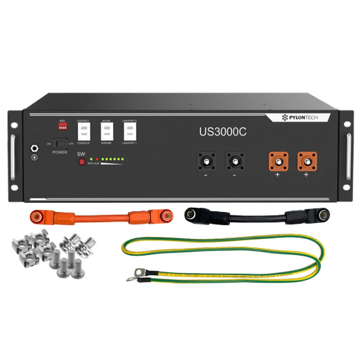 Batteria Accumulo Pylontech US3000C 3,55kWh 48V LiFePO4