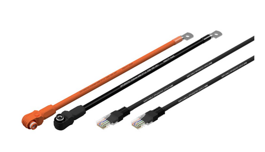 Set Cavi Pylontech-Inverter 2x2m 25mm² Amphenol-M8