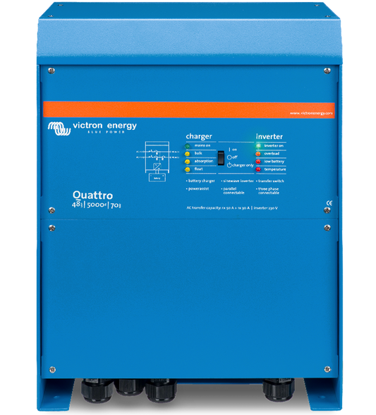 Victron Energy Quattro 48/8000/110-100/100 inverter caricabatterie 48V 8000VA 110A