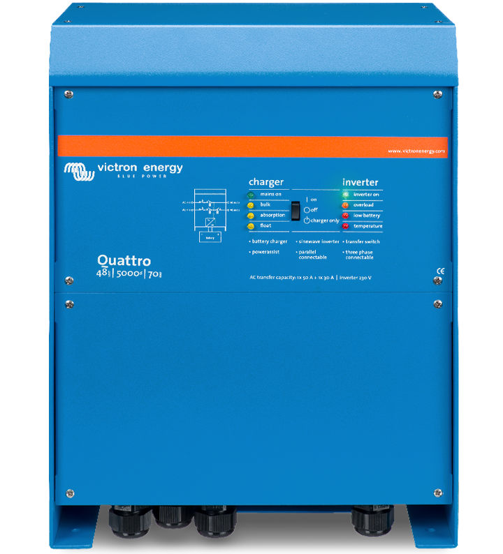 Victron Energy Quattro 24/8000/200-100/100 inverter caricabatterie 24V 8000VA 200A