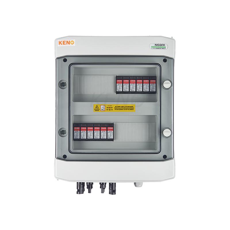 Quadro di Campo CC 1000 V con SPD Tipo 2 per 4 Stringhe Fotovoltaiche e 4 MPPT