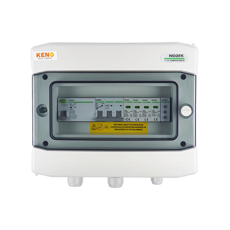 Quadro di Campo CA Trifase 16 A con SPD Tipo 2 e Differenziale 100 mA Tipo A