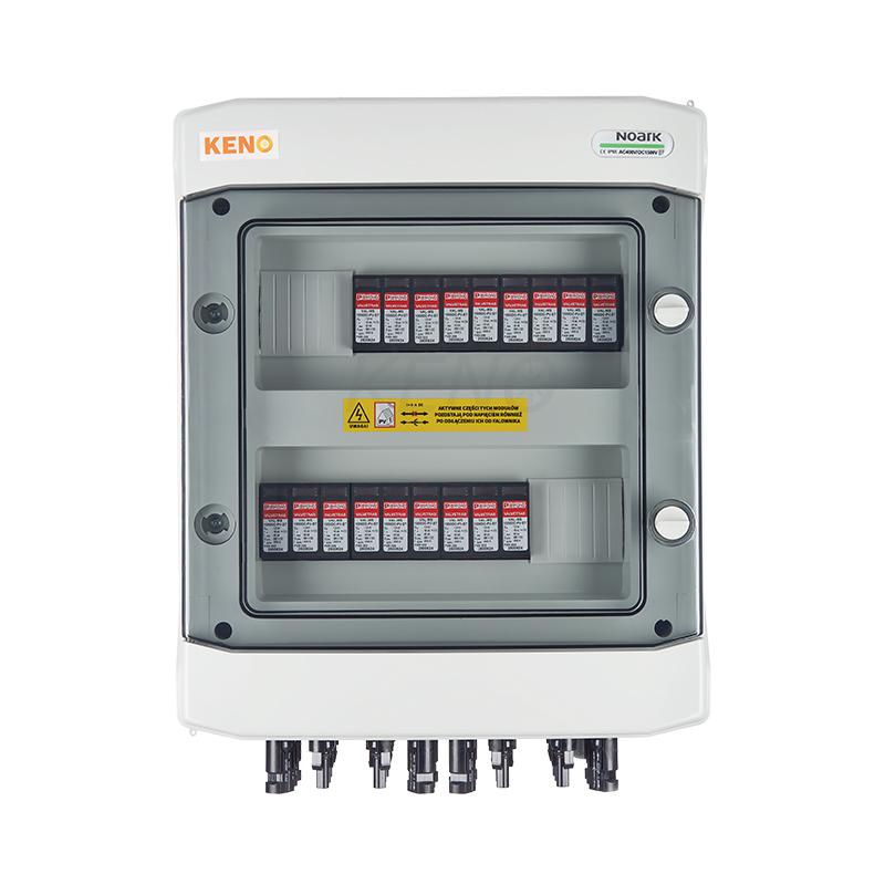 Quadro di Campo CC 1000 V con SPD Tipo 2 per 6 Stringhe Fotovoltaiche e 6 MPPT
