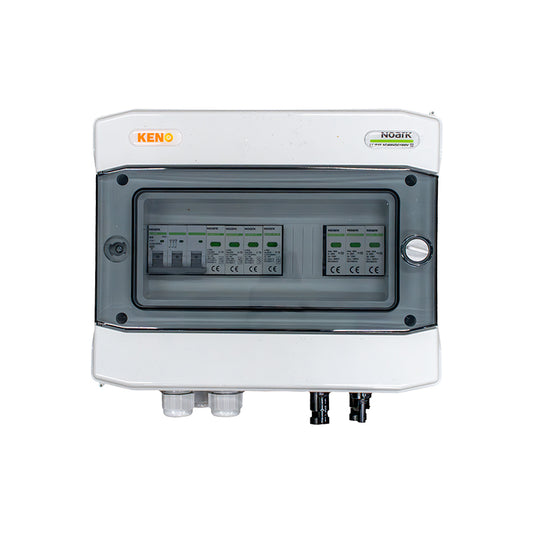 Quadro di Campo CC+CA con SPD Noark Tipo 2, 1 Stringa FV 1000 V e Sezione CA 32 A Trifase