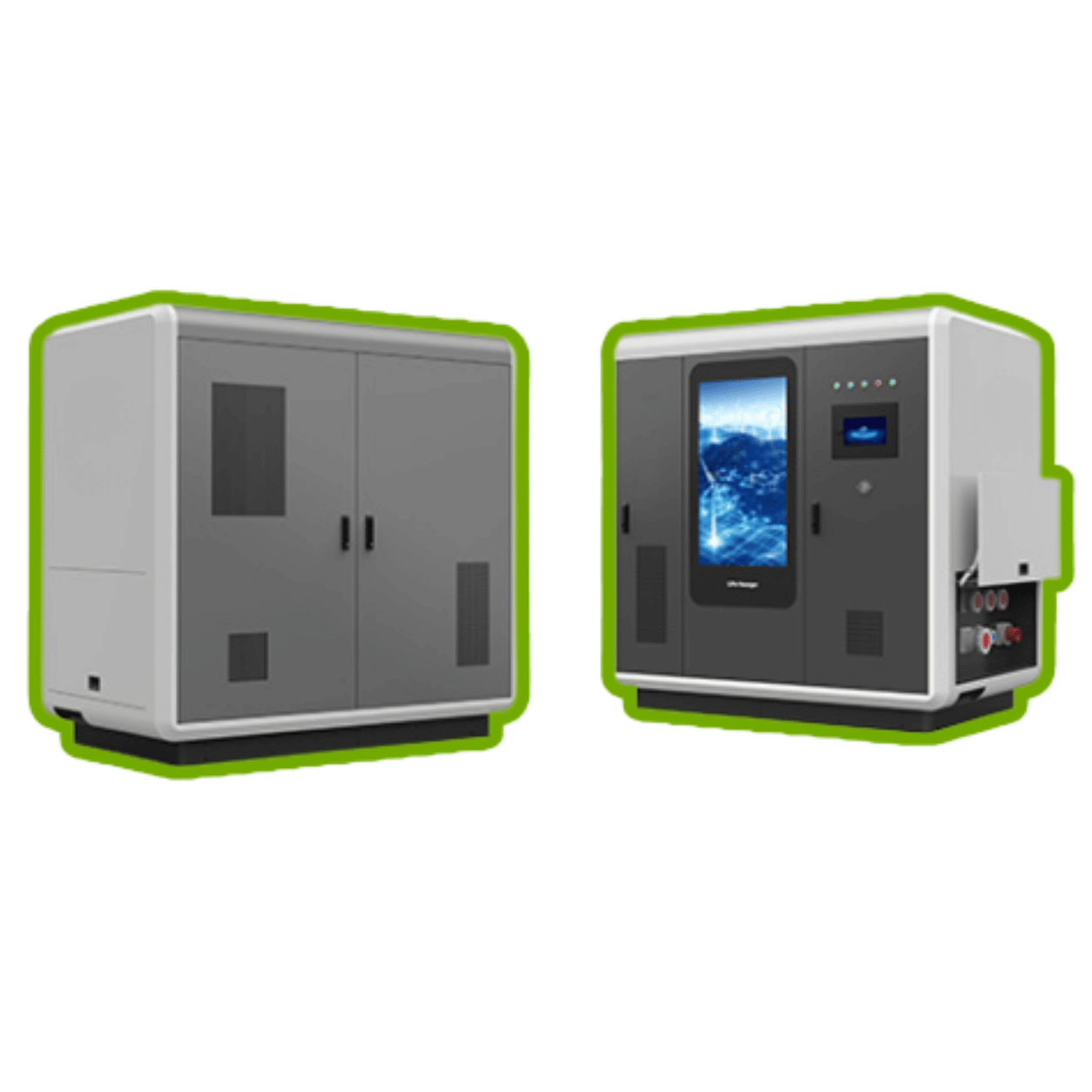 Sistema BESS LiFePO4 LSBESS218C – Accumulo Commerciale Industriale 218kWh 100kW personalizzabile litio ferro fosfato