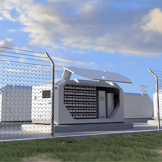 Sistema BESS LiFePO4 LSBESSFLY20 – Container 20FT 2MWh 1MW Accumulo Energetico personalizzabile litio ferro fosfato