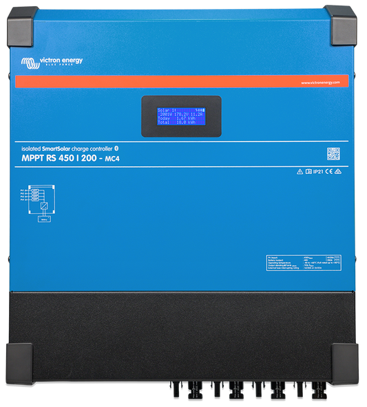 Victron Energy SmartSolar MPPT RS 450/200-MC4 regolatore di carica solare 48V 200A