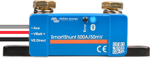 Victron Energy SmartShunt 500A/50mV IP65 Battery Monitor Bluetooth