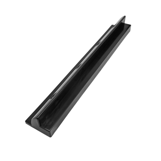 Supporto Spoiler ABS 590mm Nero per Pannello Solare con Viti Inox