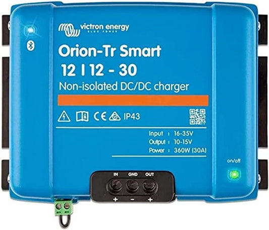 DC-DC 12V-12V Victron Energy Orion-Tr Smart 12/12-30A Non-isolated 360W