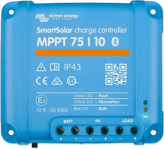Victron Energy SmartSolar 75-10 MPPT Bluetooth (75V 10A) Regolatore di carica solare