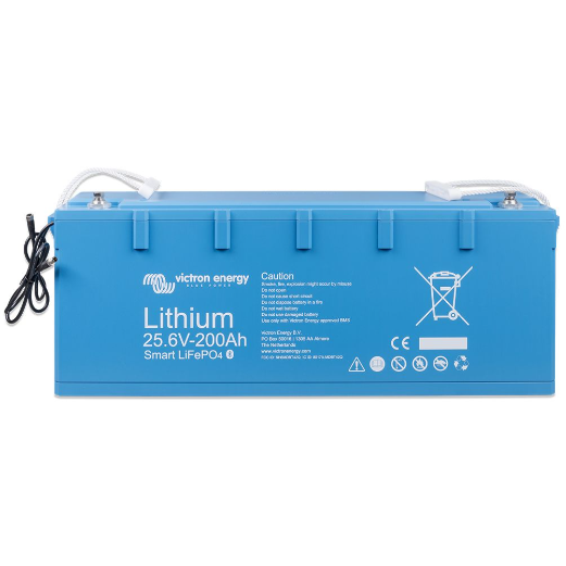 Batteria Victron Lithium Battery Smart 25,6V 200Ah 5120Wh LiFePO4