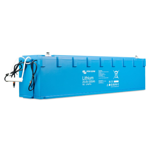 Batteria Victron Lithium NG 25,6V 300Ah 7680Wh LiFePO4 con Shunt Integrato