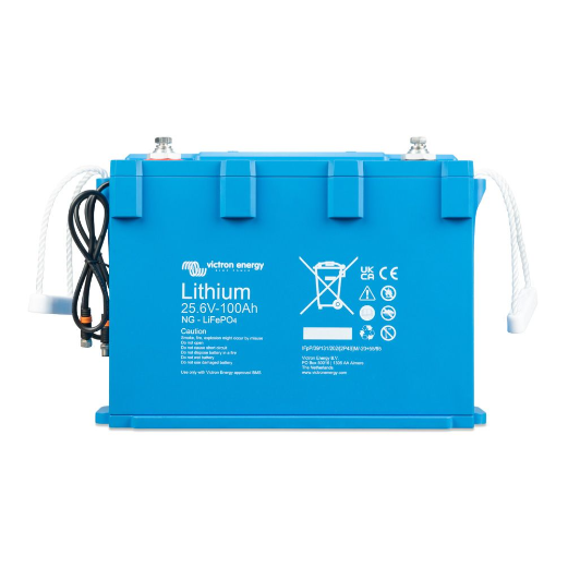 Batteria Victron Lithium NG 25,6V 100Ah 2560Wh LiFePO4 con Shunt Integrato