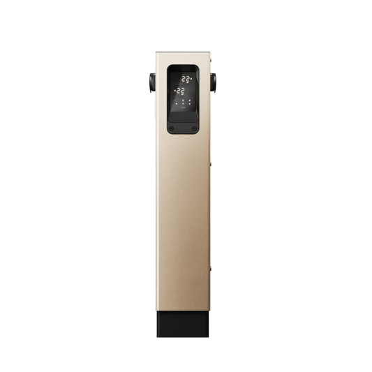 Colonnina di Ricarica Daze Urban S 2 × 22 kW Trifase, due prese Tipo 2 — IP55 IK10, Display LCD e RFID