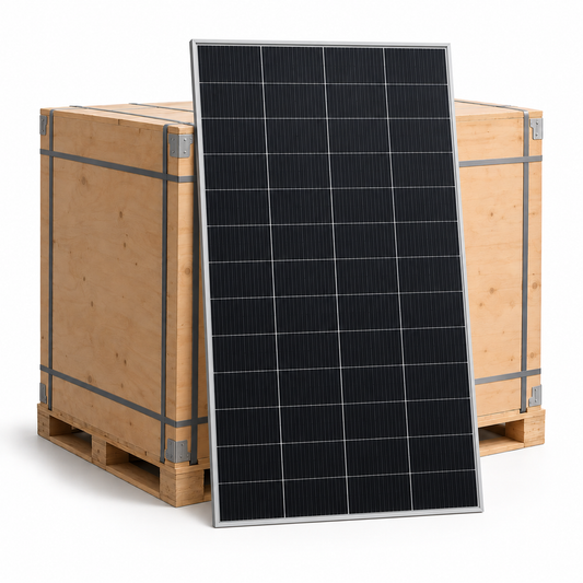 Bancale 36 moduli fotovoltaici 590W N-Type TOPCon bifacciali Silver Frame 21,2kW