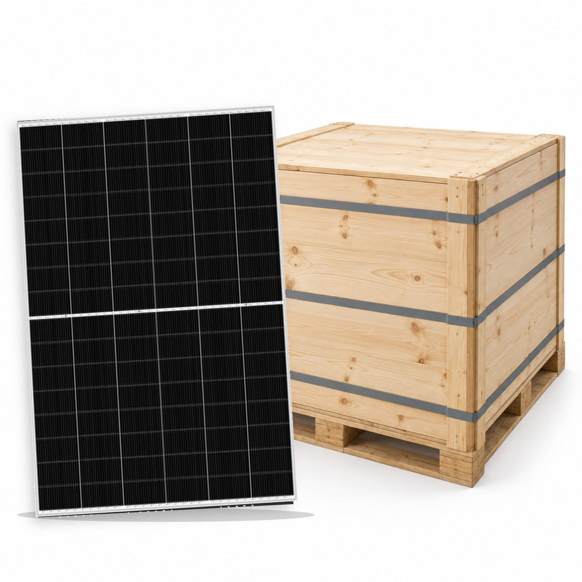 Bancale 36 moduli fotovoltaici EGING PV Aurora Pro Plus NT48 455 W N-Type TOPCon bifacciale 16,38 kW