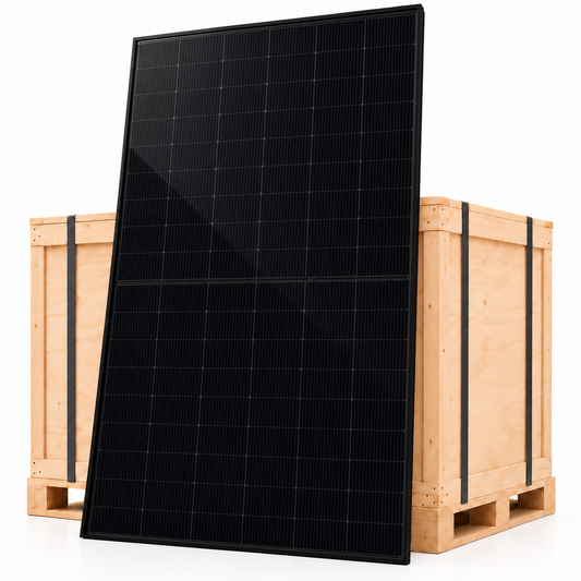 Bancale 36 moduli fotovoltaici DMEGC DM470G12RT-G48HBB 470 W monofacciali full black 16,92 kWp