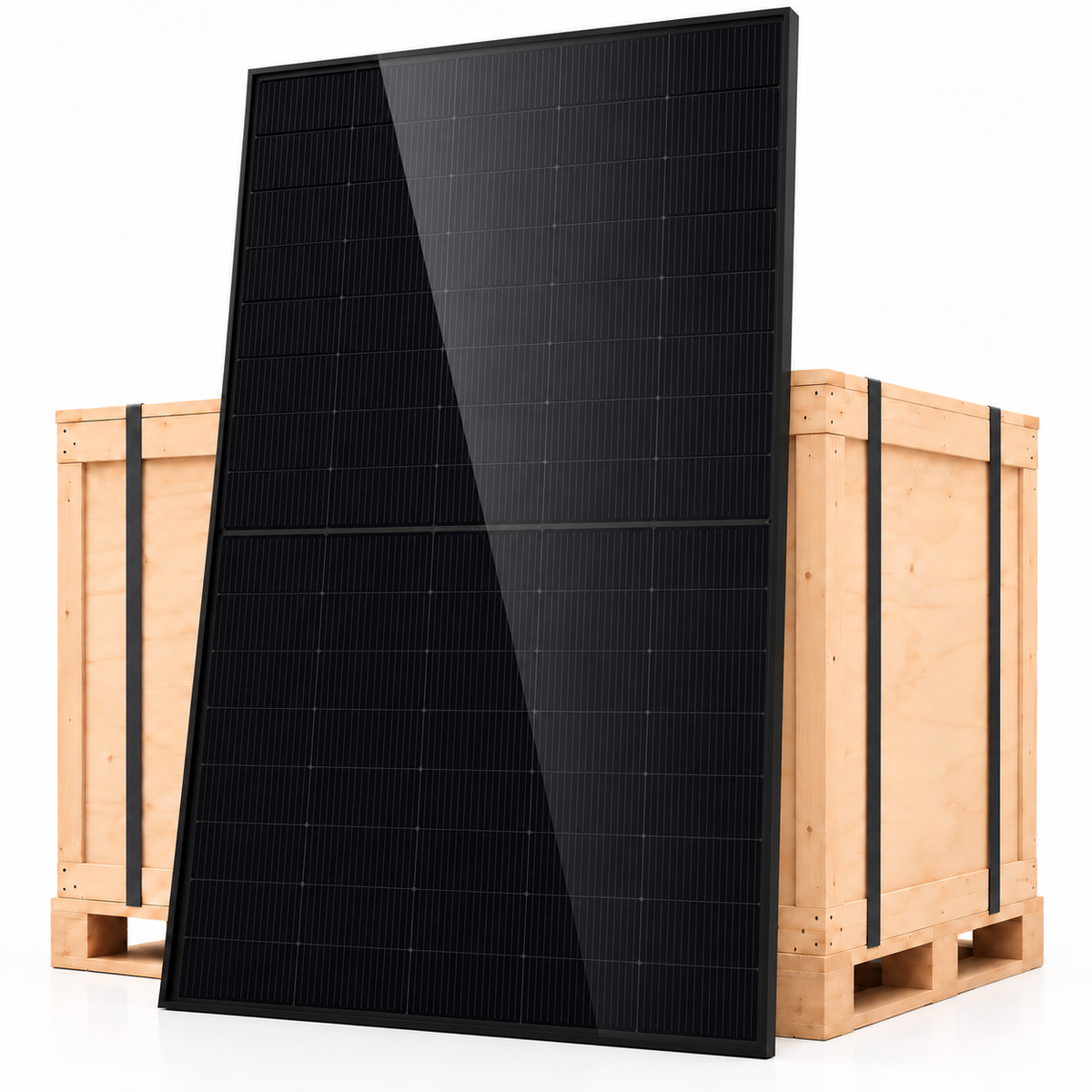 Bancale 36 moduli fotovoltaici DMEGC DM475G12RT-G48HBB 475 W monofacciali full black 17,1 kWp
