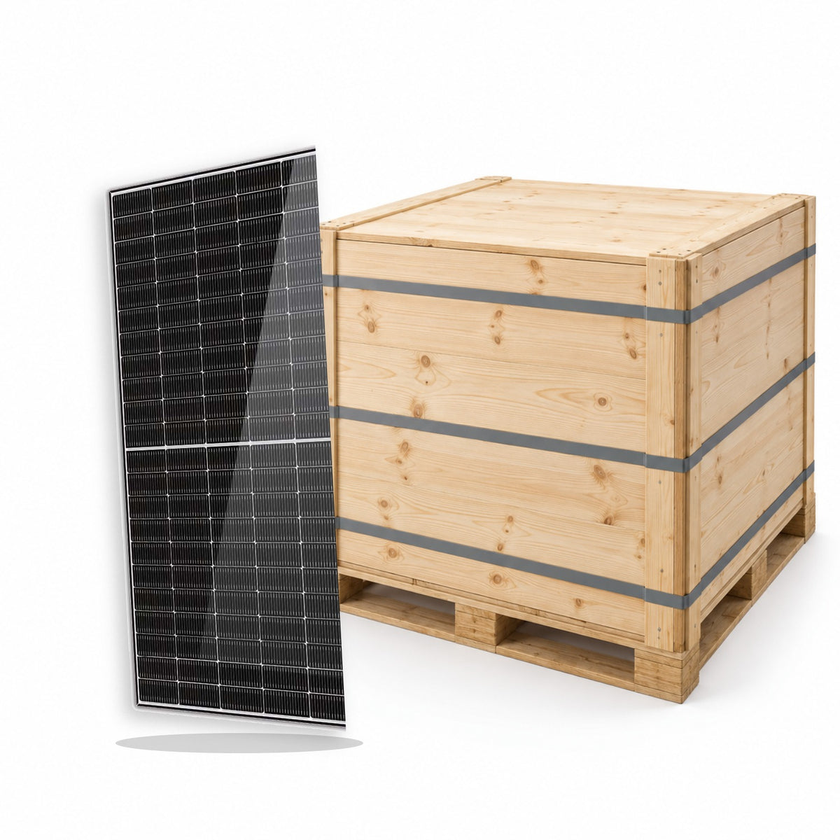 Bancale da 36 moduli fotovoltaici Horay 630 W bifacciali doppio vetro