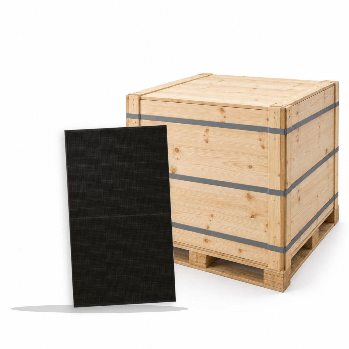 Bancale da 36 moduli fotovoltaici Suntech 440 W bifacciali full black