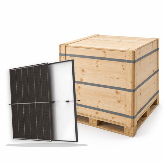 Bancale da 36 moduli fotovoltaici Trina Vertex S+ Shield 460 W monofacciali