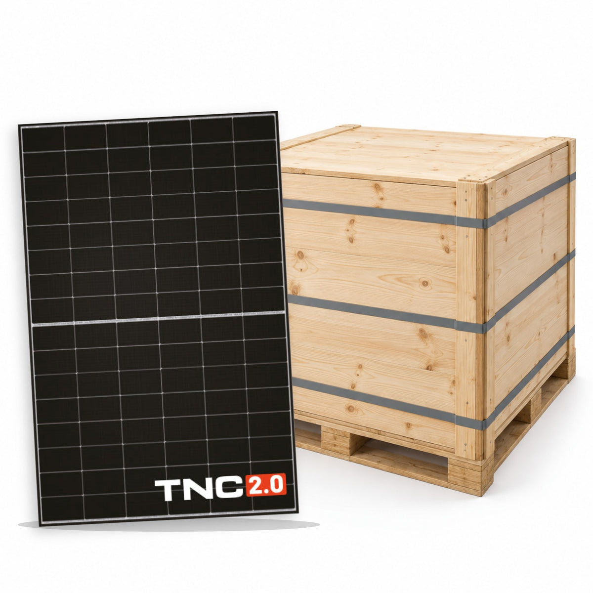 Bancale da 36 moduli fotovoltaici TW Solar 470 W monofacciali doppio vetro