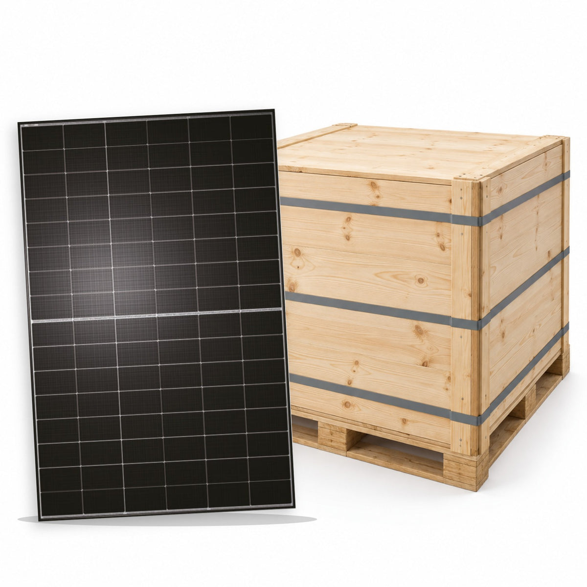 Bancale da 36 moduli fotovoltaici TW Solar 505 W bifacciali doppio vetro