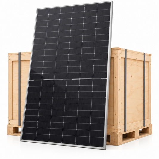 Bancale 37 moduli fotovoltaici 585W N-Type TOPCon bifacciali Silver Frame 21,6kW