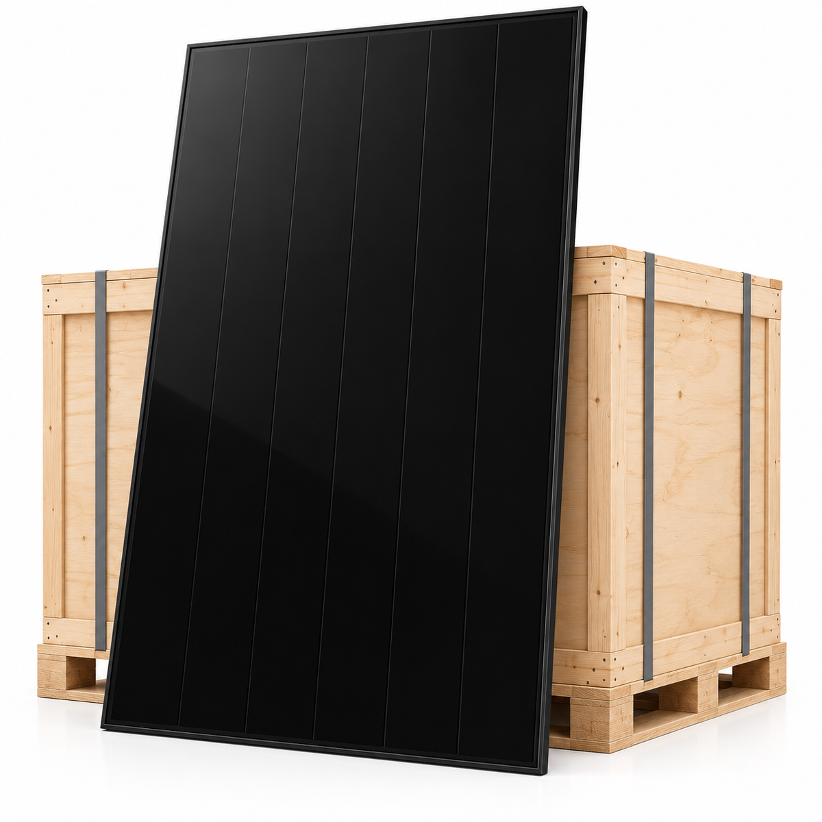 Bancale 37 moduli fotovoltaici Aiko A485-MCE54Mb 485 W monofacciali full black 17,95 kWp