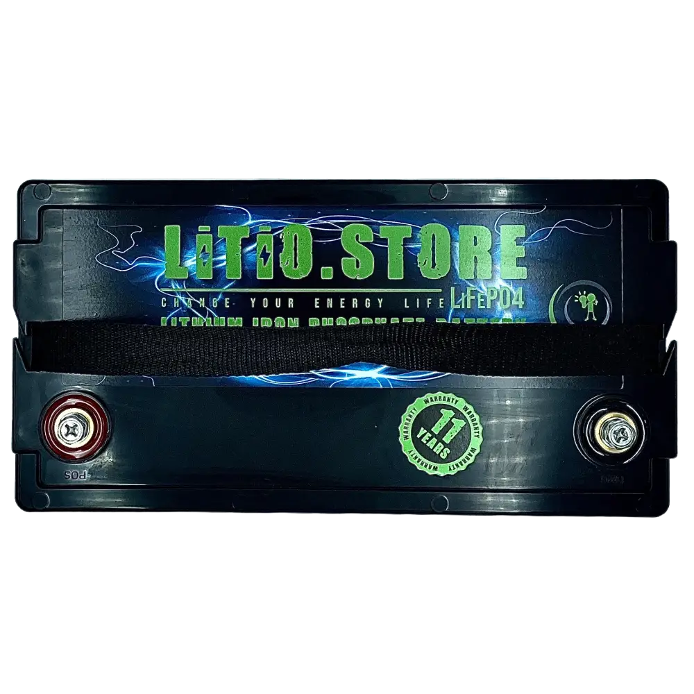 Batteria LiFePO4 da 12 V, 100 Ah, con Bluetooth 100 A, BMS, batteria inferiore per camper Batteria LiFePO4 da 12 V, 100 Ah, con Bluetooth 100 A, BMS, batteria inferiore per camper