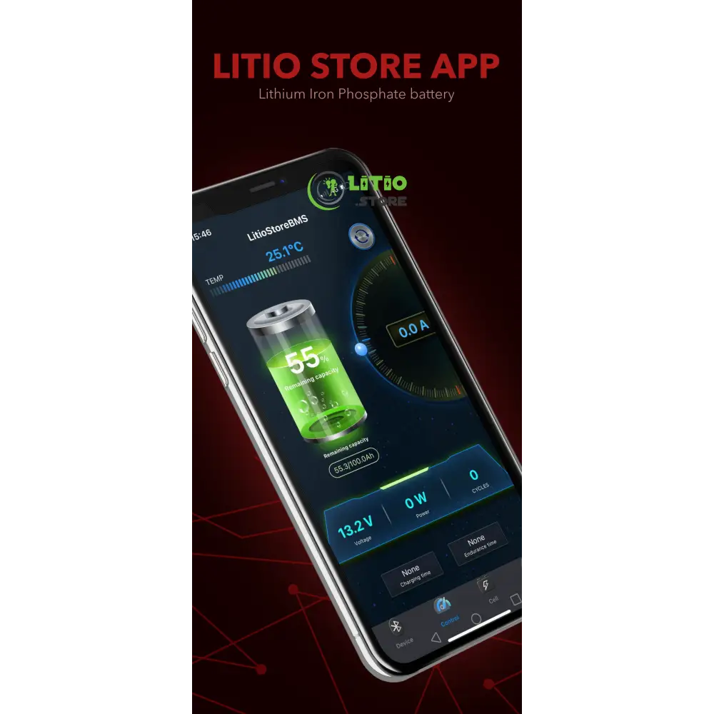 Batteria LiFePO4 12V 100Ah Bluetooth Litio Store LFP 150A BMS 1280Wh sottosedile - LiFePO4 Battery