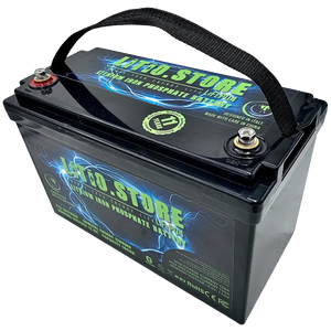 Batteria LiFePO4 12V 100Ah litio-ferro-fosfato 100A BMS 1280Wh Serie Classic 11476 - LiFePO4 Battery