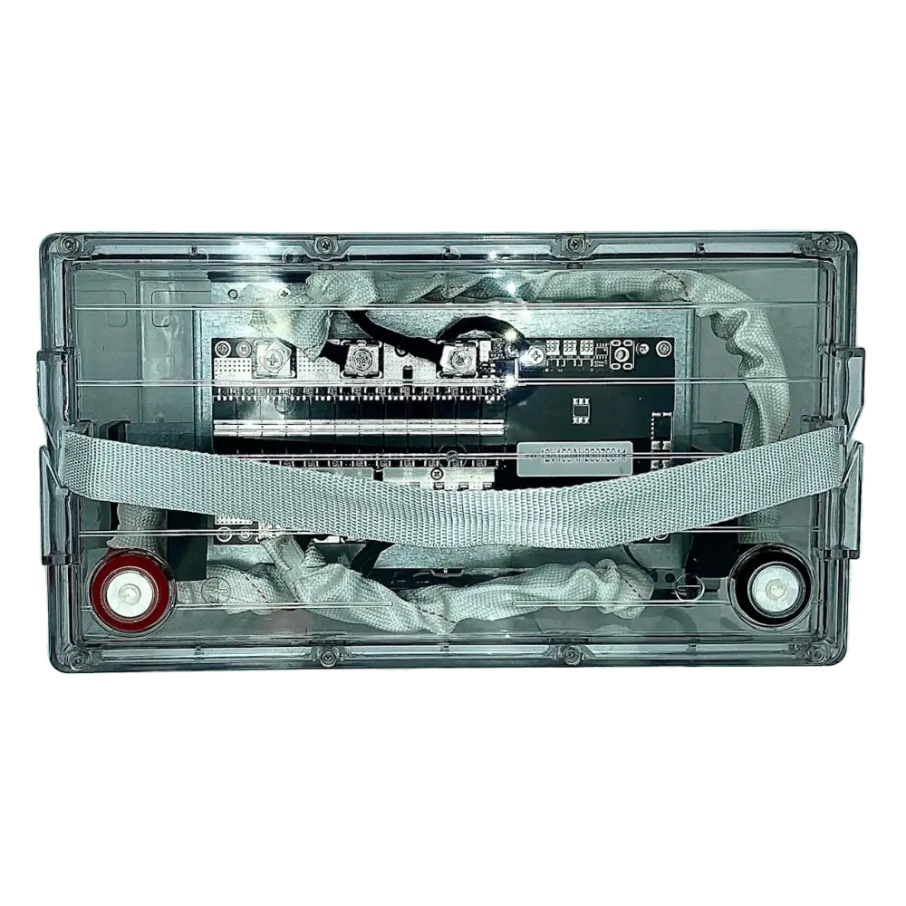 Batteria LiFePO4 12V 100Ah TRASPARENTE Bluetooth Litio Store LFP 100A BMS 1280Wh Serie Ghost 11502 - LiFePO4 Battery