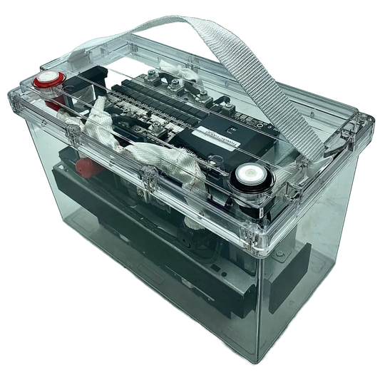 Batteria LiFePO4 12V 145Ah TRASPARENTE Bluetooth Litio Store LFP 150A BMS 1856Wh Serie Ghost 11504 - LiFePO4 Battery