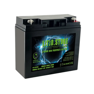 Batteria LiFePO4 12V 18Ah litio-ferro-fosfato 20A BMS 230Wh - LiFePO4 Battery