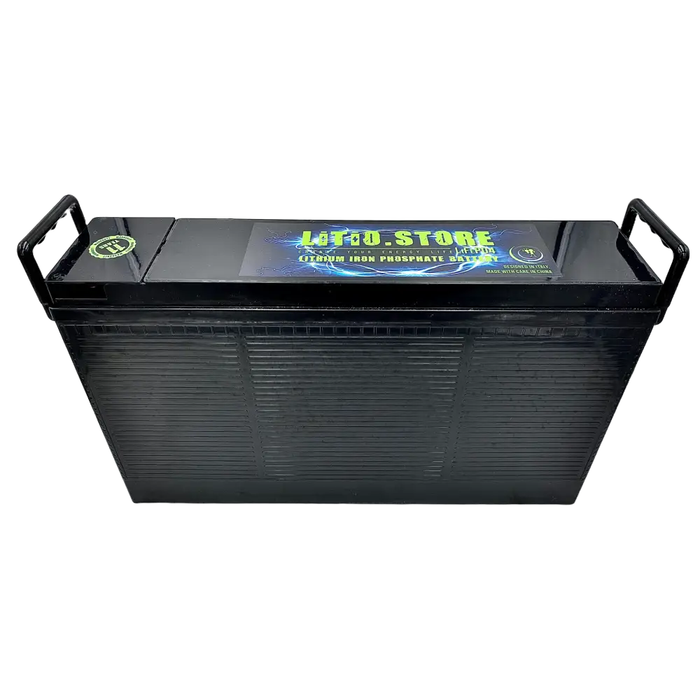 Batteria LiFePO4 12V 200Ah Litio Store LFP 100A BMS Ultraslim 2560Wh 11511 - LiFePO4 Battery
