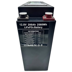 Hohe Leistung 12V 200Ah LiFePO4 Batterie für Ihre industriellen Bedürfnisse Vide