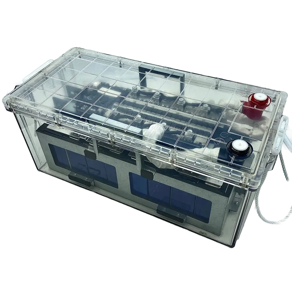 Batteria LiFePO4 24V 100Ah TRASPARENTE Bluetooth Litio Store LFP 100A BMS 2560Wh Serie Ghost 11507 - LiFePO4 Battery